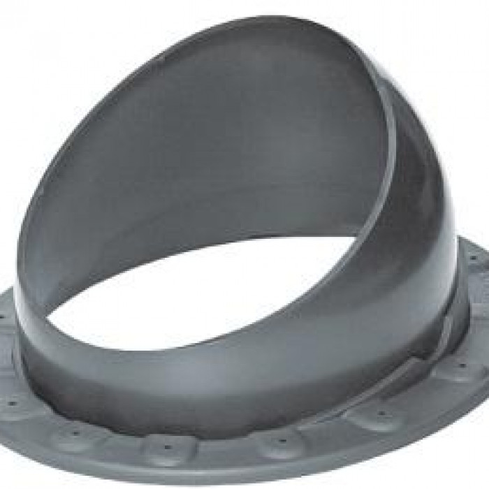 Krovent Base-VT Seam 125-150 основание вентиляционной трубы под фальц серый (RAL 7024)