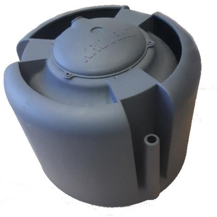 Krovent HupCap H колпак на трубу кровельный серый (RAL 7024)