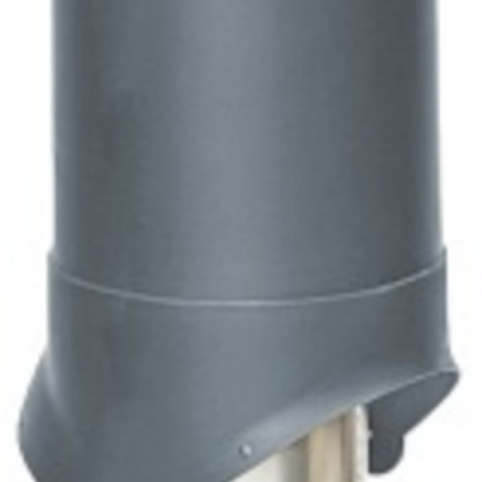Krovent Pipe-VT IS Выход вентиляции 125/изол./500 серый (RAL 7024)