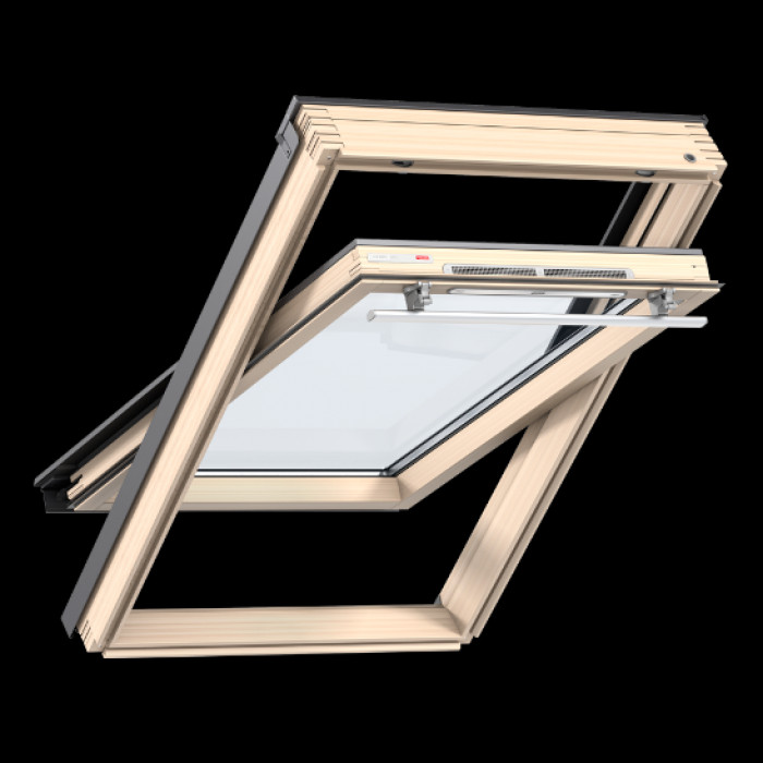 Мансардное окно Velux GZR 3061B WoodLine Стандарт+  PR08 94x140