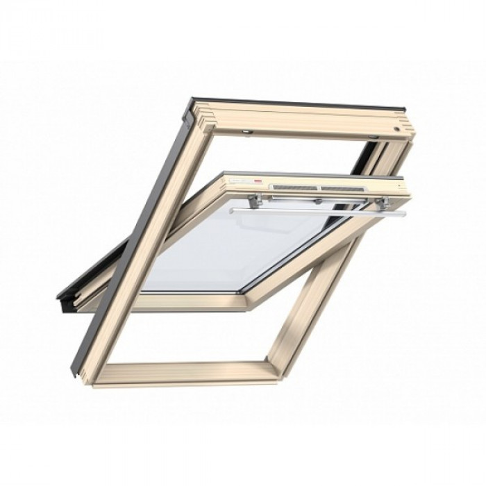 Мансардное окно Velux GZR 3050 WoodLine Стандарт  MR08 78х140