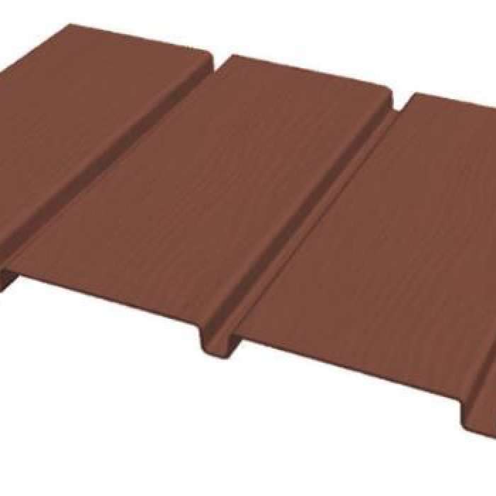 Софит FineBer Extra Color без перфорации Могано
