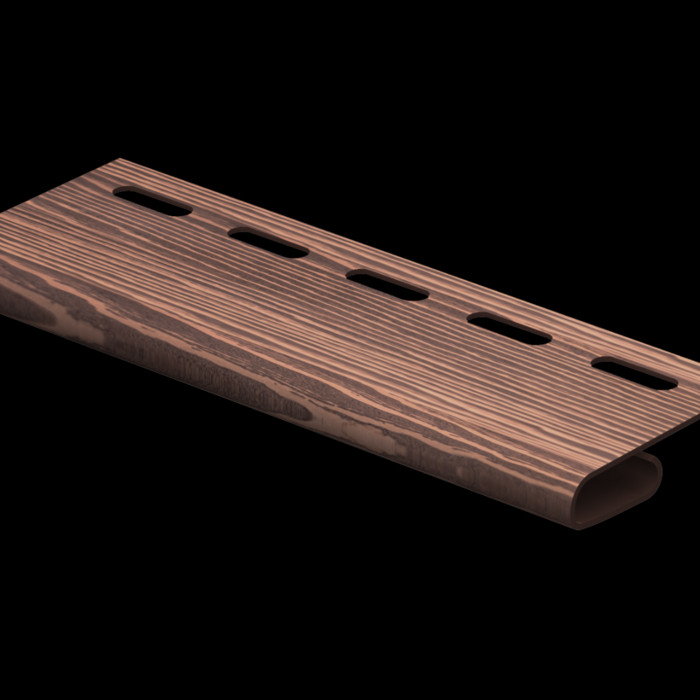 Ю-Пласт Завершающая планка Timberblock Дуб Мореный