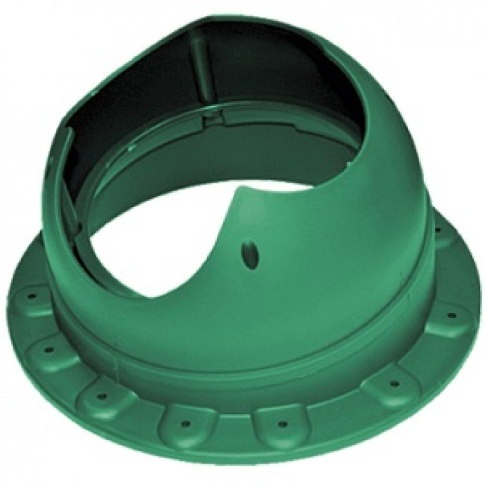 Krovent Base-VT Seam основание вентиляционной трубы под фальц зеленый (RAL 6005)